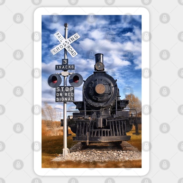 "Railroad Crossing" Sticker by Colette22